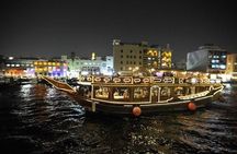 Dhow Cruise Dinner at Dubai Creek with Transportation
