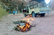 Wadi Rum Jeep Tour & Camp; Overnight