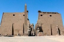 "Luxor's East Bank: A Journey Through History