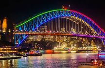 Vivid 90-Minute Sydney Harbour Intimate Catamaran Cruise with Canapes