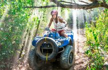 Coba Adventure: ATV, Rappel, Ziplines, Cenote, Archeological Zone Tour