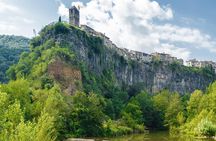 Besalú, Banyoles Lake & Volcanic Castellfollit from Girona