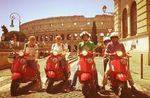 Rome Tours in Vespa Self Drive