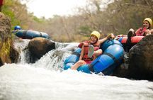 Guachipelin Zipline, River Tubing, Horseback Ride, Hot springs & Lunch Combo 