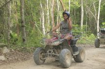 Riviera Maya Jungle Half-Day Tour: ATV, Ziplines, Cenote Swim, Rappel