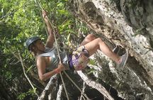 Riviera Maya Jungle Half-Day Tour: ATV, Ziplines, Cenote Swim, Rappel
