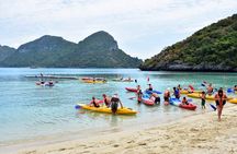 Samui Island Tour to Angthong Marine Park by Big Boat with Kayaking
