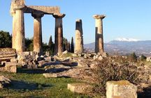 Canal, Ancient Corinth & Nemea, Caves of Wonder, Great Lunch, Private Tour