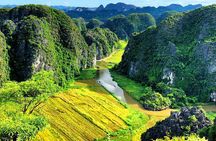 Ninh Binh Full-Day to Hoa Lu Tam Coc & Mua Cave Via Boat & Bike