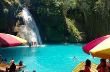 Kawasan Falls and Mantayupan Falls in One Day from Cebu