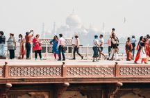 Taj Mahal, Agra Fort, Baby Taj & Mehtab Bagh Private City Tour