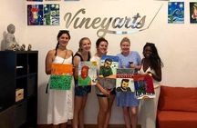 Afternoon Paint & Sip Experience in Piazza Navona