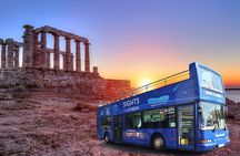 Athens Combo: Hop-on Hop-off Bus & Cape Sounion Sunset Tour