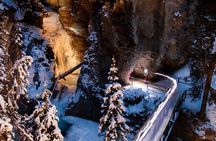 Johnston Canyon Evening Icewalk