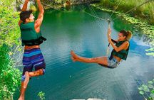 Sacred Adventure at Xenotes! 4 Different Cenotes + Round Transportation