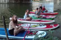 SUP at Ponte Vecchio with a Floating Drink - Florence Paddleboarding