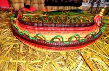 Sunrise on the Floating Uros Island