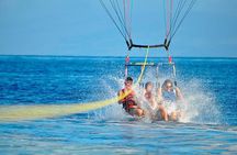 High Adventure! Parasailing In Cancun