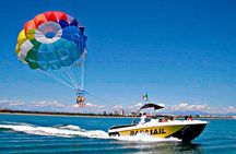 High Adventure! Parasailing In Cancun