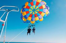 High Adventure! Parasailing In Cancun