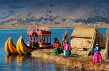 A Full Day Tour View: Uros and Taquile Islands on the Titicaca Lake from Puno