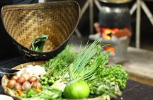 Full Day bamboo experience with cooking class & Kuang si waterfalls
