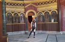 Private Day Tour to Giza Pyramids, Sphinx, Coptic Cairo and Saint Simon Church in Cairo