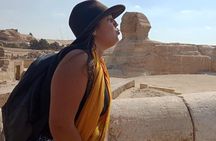 Private full day tour to Giza Pyramids, Sphinx, Sakkara and Dahshour with guided