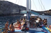 Comino, Blue Lagoon and Caves. Tour A