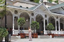 Karlovy Vary including Watchtower and Funicular from Prague