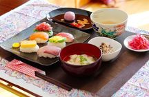 Sushi or Traditional Japanese Cuisine in a Kyoto Home with Emika
