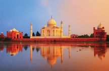 1-Day Trip to The Taj Mahal and Agra from Pune with Both side Commercial Flights