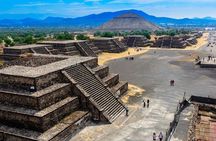 2 Days visiting Basilica of Guadalupe, Pyramids, Frida Kahlo museum & Xochimilco