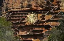 Private Tianshui Half Day Tour to Maiji Mountain Grottoes