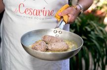 Lunch or dinner and cooking demo at a local home in Ercolano