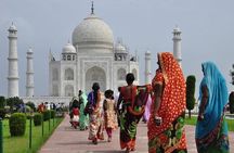 1-Day Trip to The Taj Mahal, Agra from Delhi by Super-fast Train