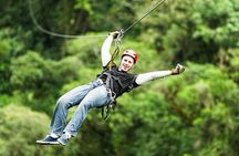 Toro Verde 7-Zipline Tour Plus the Beast with Pickup