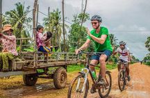 Siem Reap Countryside Guided Tour by Bike and E-Bike with Snacks