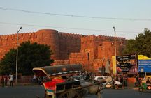 Adventure Taj Mahal & Agra Fort Tour without car