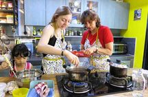 Market Visit & Private Hands-on Cooking Class at Daun Senja