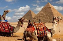 Private Giza Pyramids & Grand Egyptian Museum Day from Hurghada