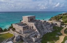4x1 Mayan Experience! Tulum Ruins, Coba, Cenote + Transportation from Tulum City