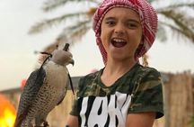 Dubai Desert 4x4 Dune Bashing, Sand-boarding, Camel Riding, Dinner ATV Vip Table