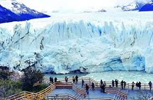 Perito Moreno SAFARI NAUTICO navigation combined with FOOTBRIDGES guided tour 