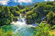 Private Krka Waterfalls tour with 30min Boat Cruse