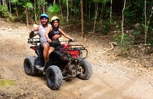 All Weather Adventure: Ziplines, Single ATVs, and Cenote 