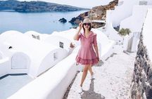 Walking Tour of Fira Town 