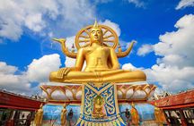 Ko Samui City Tour including Wat Phra Yai, Lat Ko Viewpoint, Hin Ta Hin Yai Rock
