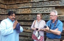 World heritage site of Belur & Halebid with temple sculptures