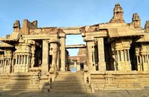 3 day private tour of Hampi from Bangalore by flight with guide and hotel